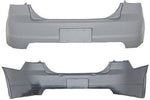 Mercury Milan Rear Bumper 06-09; w_o Pre-cut Park Assist Sensor Holes; PRM_PTM; FO1100599; 8N7Z17K835FAPTM
