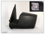 Mercury Mountaineer Mirror (Driver Side) 06-10; XLT & XLS Models; Power; Non-Heated; w_ Puddle Light; Textured; FO1320271; 6L2Z17683BAAMER