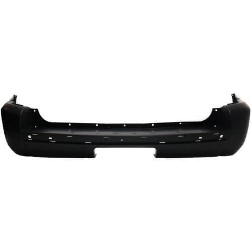 Mercury Mountaineer Rear Bumper 06-10; w_o Park Assist Sensor Holes; FO1100596; 6L9Z17K835CA-PTM