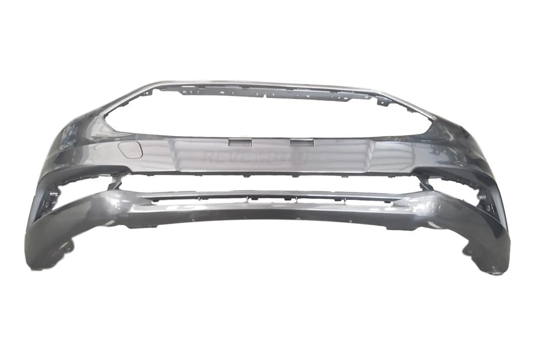 2017-2018 Ford Fusion Front Bumper Painted Magnetic Gray Metallic (J7) | WITHOUT: Auto Park, Tow Hook Hole HS7Z17D957BBPTM FO1000718