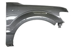 Painted Fender for 2009-2014 Ford F150 Sterling Gray Metallic (UJ) _ Right, Passenger-Side _ WITH_ Wheel Opening Molding Holes CL3Z16005B FO1241273