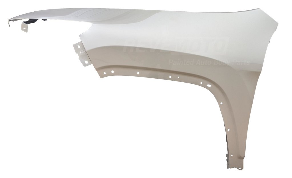 Painted Fender for 2014-2018 Jeep Cherokee Cashmere Pearl (PFS) Left, Driver-Side 68103309AD CH1240281