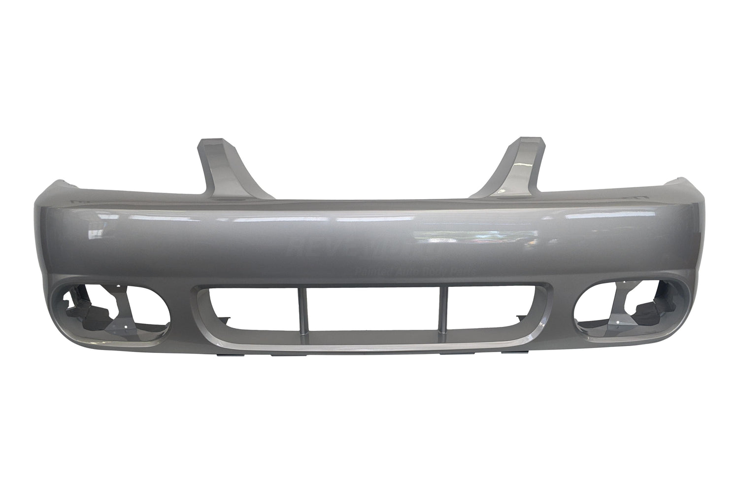 Painted Front Bumper Cover for 2003-2004 Ford Mustang Cobra Silver Metallic (YN) 2R3Z17D957BA FO1000533 