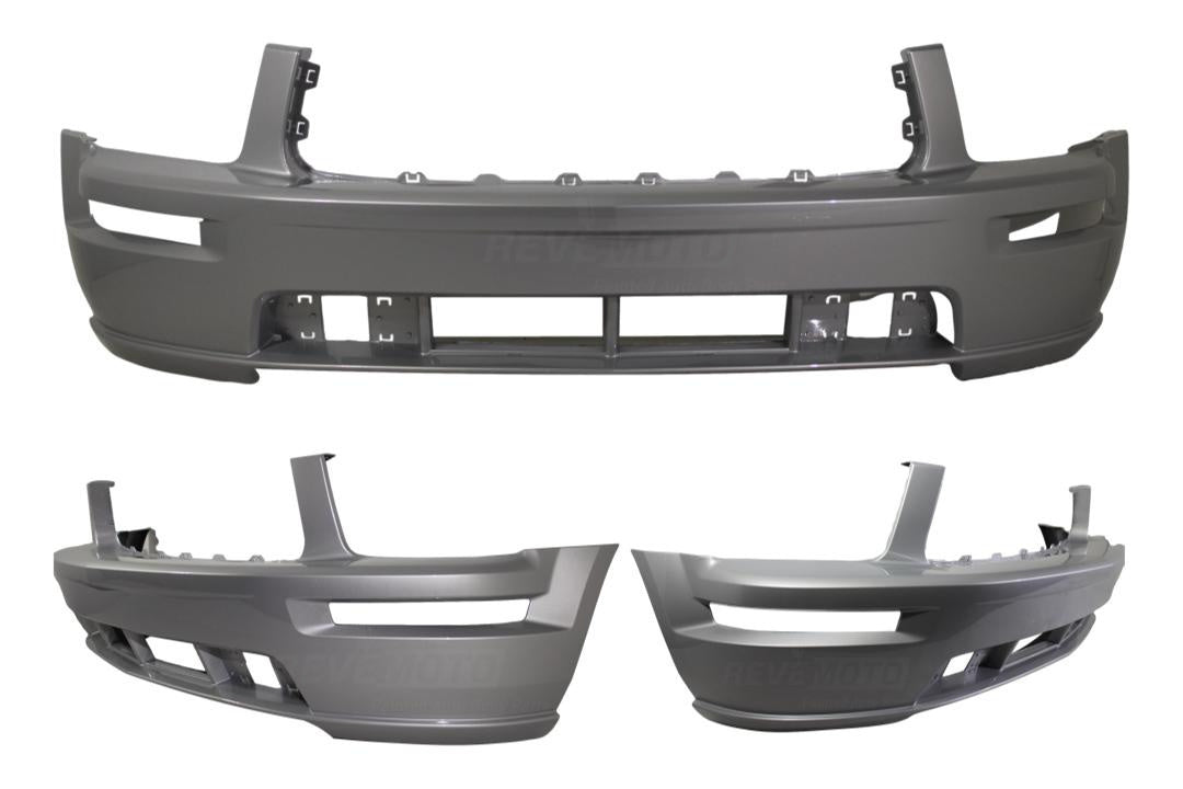 Painted Front Bumper Cover for 2003-2004 Ford Mustang (Mach 1)3R3Z17D957BA