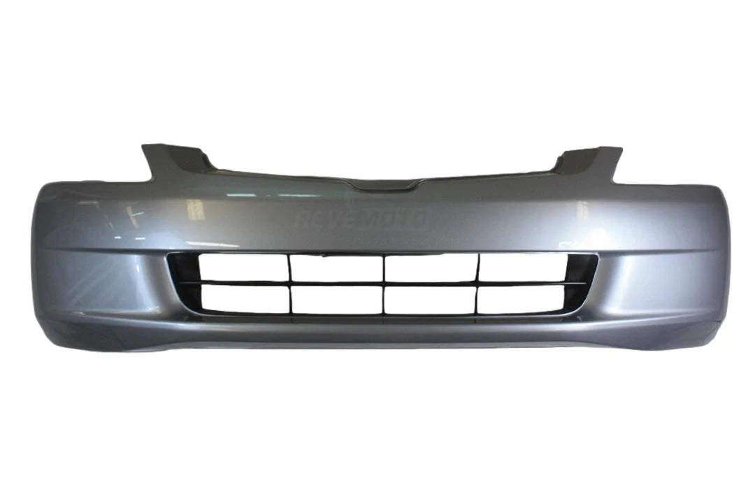 Painted Front Bumper Cover for 2003-2005 Honda Accord 04711SDAA90ZZ HO1000210 Satin Silver Metallic NH623M