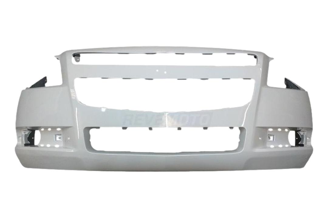 Painted Front Bumper Cover for 2008-2012 Chevrolet Malibu Olympic White (WA8624) 20832808 GM1000858