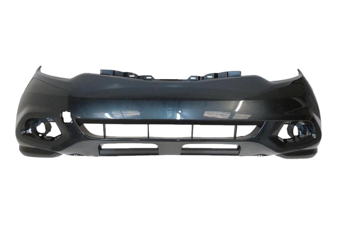 Painted Front Bumper Cover for 2011-2014 Nissan Murano Dark Blue Blue Metallic (RAQ) 620221GR0H NI1000280