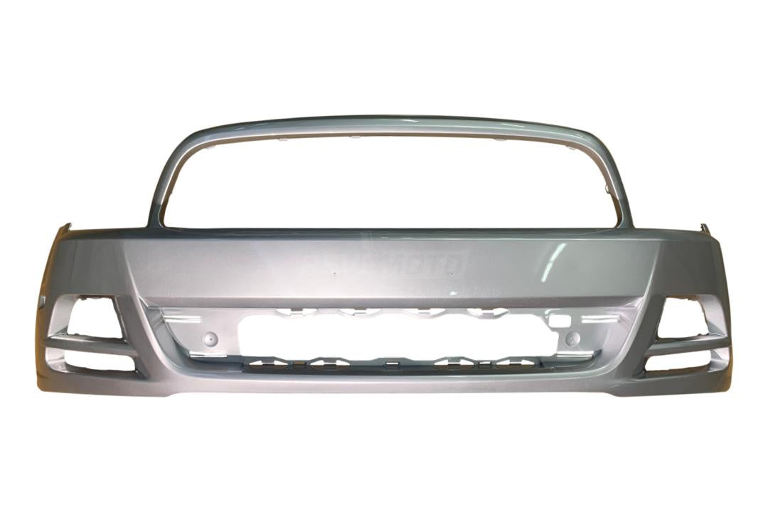 2013-2014 Ford Mustang Front Bumper Painted Ingot Silver Metallic (UX) DR3Z17D957ABPTM FO1000670 ReveMoto Replacement Painted Car Parts Painted Auto Parts