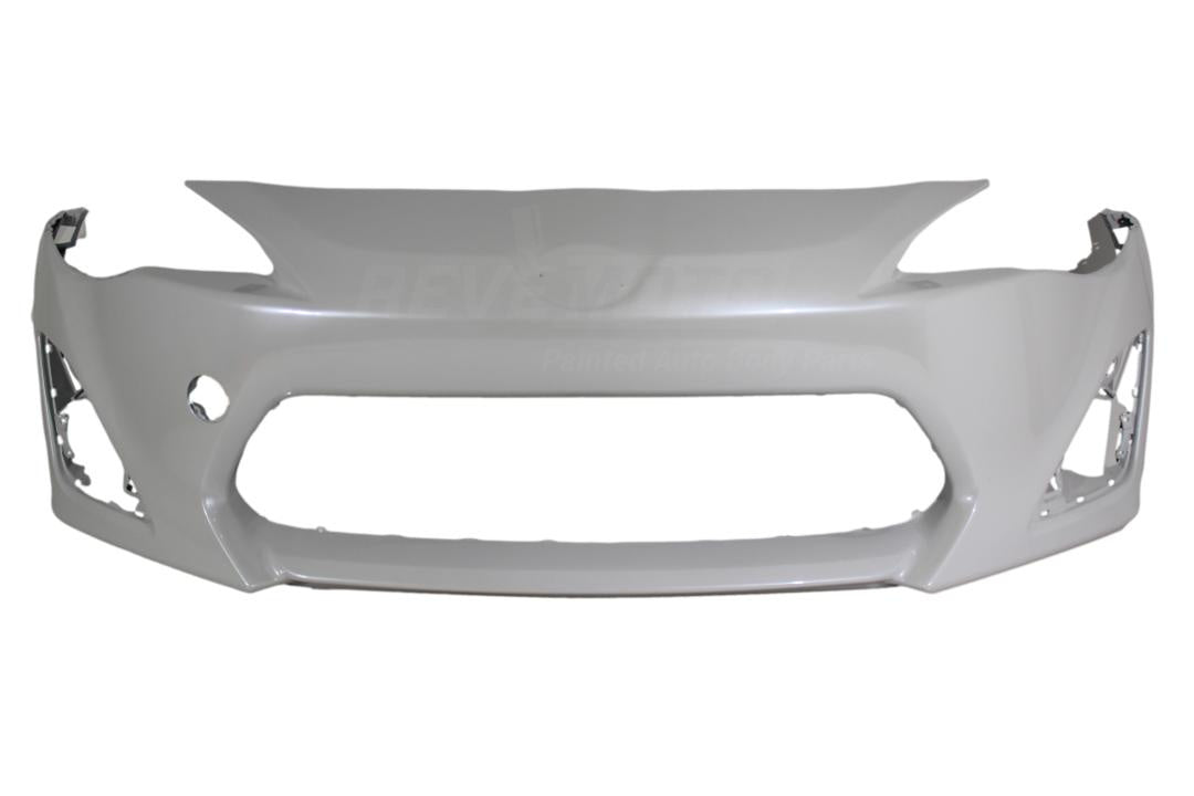 Painted Front Bumper Cover for 2013-2016 Scion FR-S Whiteout Pearl (37J) SU003014841 SC1000110