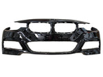 Painted Front Bumper Cover for 2013-2018 BMW 328i Jet Black (668) Sedan 51118067951