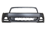 Painted Front Bumper Cover for 2013 2014 Ford Mustang Sterling Gray Metallic( UJ) Fits All Models (Except Shelby GT500) DR3Z17D957ABPTM FO1000670 ReveMoto Auto Body Parts Replacement 