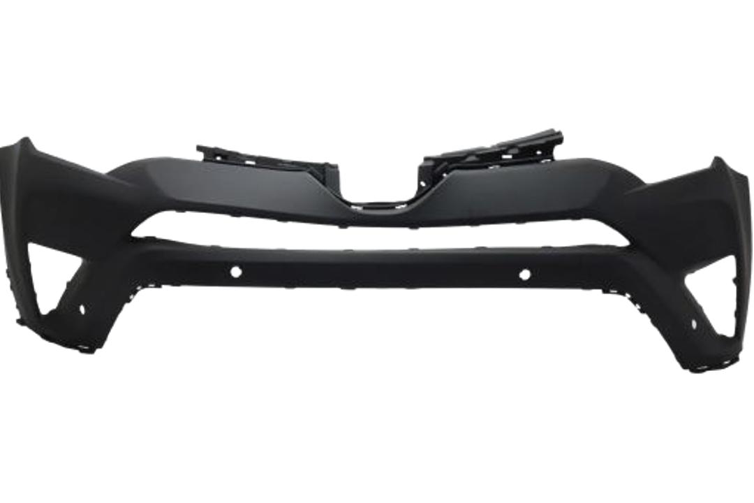 Painted Front Bumper Cover for 2016-2018 Toyota RAV4 (Aftermarket) 521190R915 TO1014106 ReveMoto Painted Auto Parts Replacement 