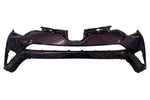 Painted Front Bumper Cover for 2016-2018 Toyota RAV4 (Aftermarket) Black Currant Metallic (9AH) 521190R914 TO1014105 ReveMoto Painted Auto Parts Replacement 