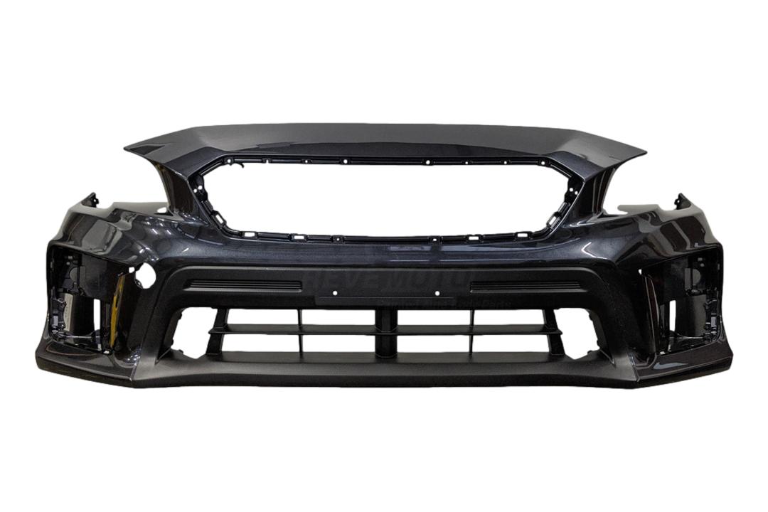 Painted Front Bumper Cover for 2018-2021 Subaru WRX Dark Gray Metallic (61K) Base Limited Type RA 57704VA050