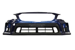 Painted Front Bumper Cover for 2018-2021 Subaru WRX Lapis Blue Pearl (K3X) WITH Textured Lower Center Area 57704VA050 SU1000190
