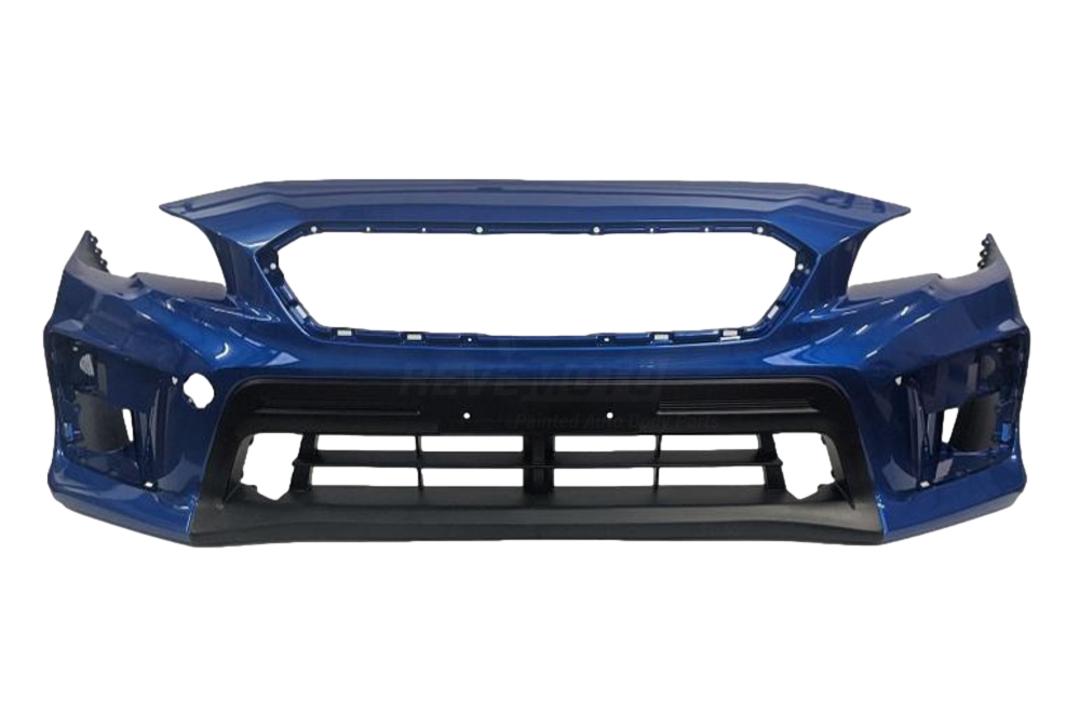 Painted Front Bumper Cover for 2018-2021 Subaru WRX Wr Blue Pearl (K7X) Base Limited Type RA 57704VA050
