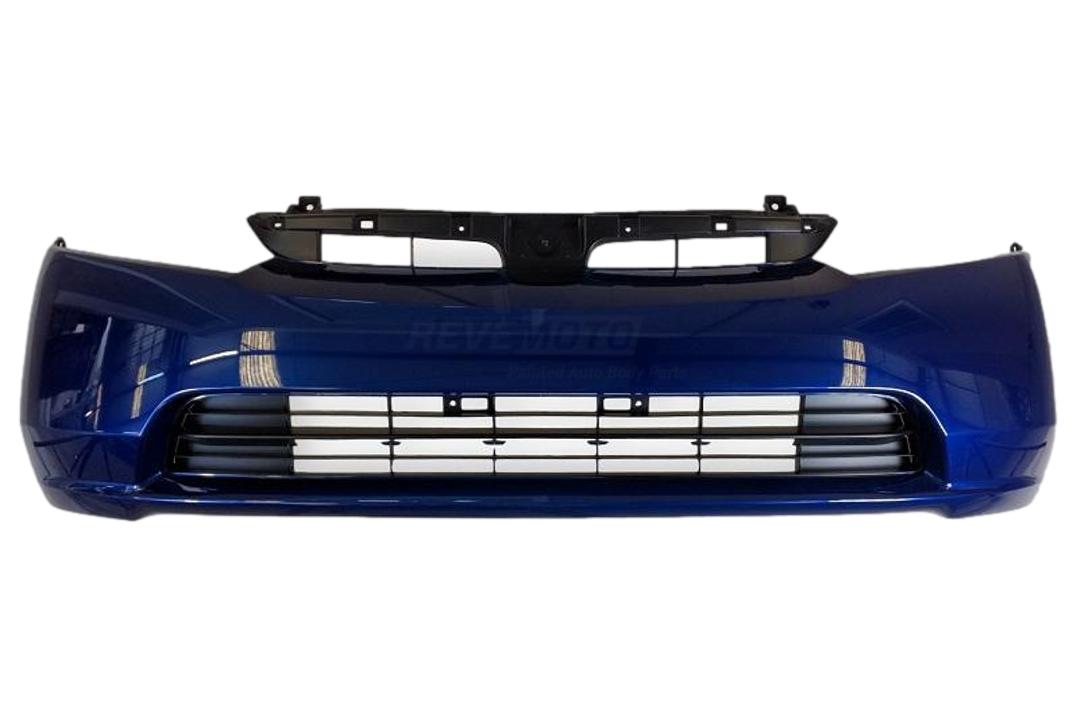 Painted Front Bumper for 2006-2008 Honda Civic Fiji Blue Pearl (B529P4) 04711SNEA90ZZ HO1000239