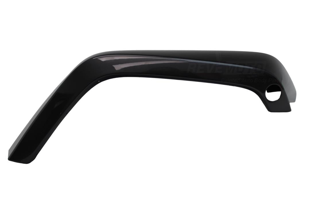 Painted Front Fender Flare for 2007-2017 Jeep Wrangler (OEM | Passenger-Side) Granite Crystal Metallic (PAU) 5KC86TZZAJ