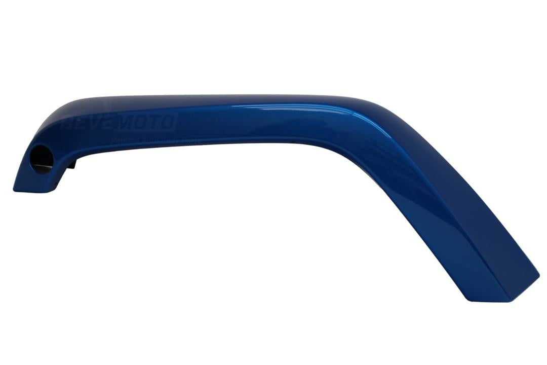 Painted Front Fender Flare for 2018 Jeep Wrangler JK (Driver-Side) Hydro Blue Metallic (PBJ) 5KC87TZZAJ CH1268108