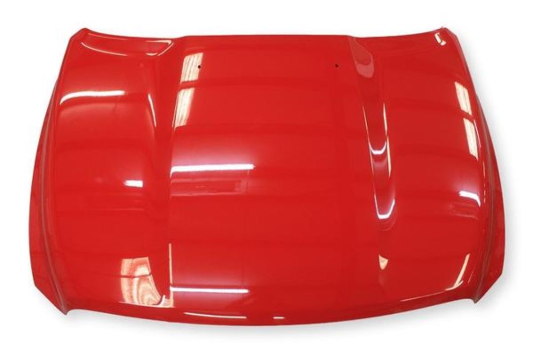 Painted Hood for 2019-2024 Ram 1500 Classic (WITHOUT: Scoop) Flame Red (PR4) 68160234AD CH1230275
