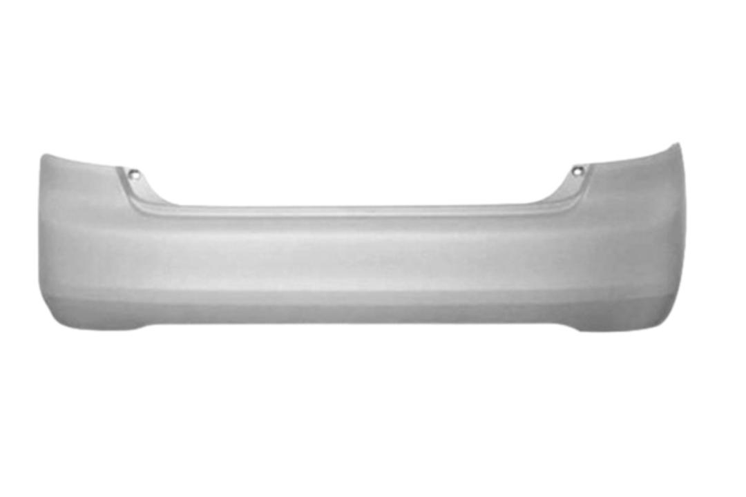 Painted Rear Bumper Cover for 2003-2005 Honda Accord (Coupe) Dual Exhaust Holes 04715SDPA90ZZ HO1100209