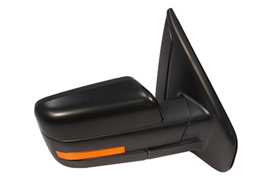 Painted Side View Mirror for 2011-2014 Ford F150 (Right Side | Power Folding) BL3Z17682DAPTM FO1321405