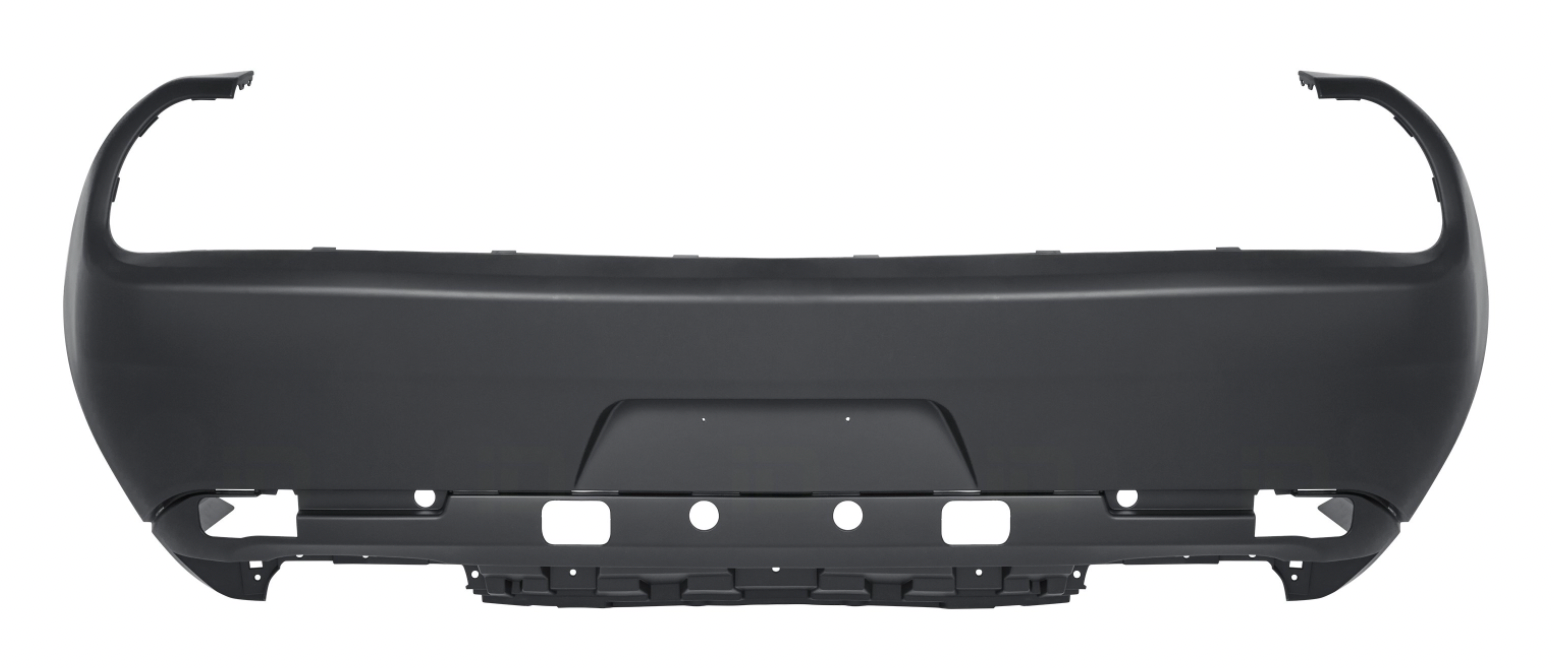 2019-2021 Dodge Challenger Rear Bumper Painted (WITHOUT: Park Assist Sensor Holes)_68371809AA
