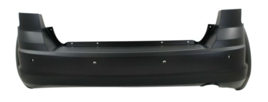 2019-2020 Dodge Journey Rear Bumper Painted (WITH: Park Assist Sensor Holes)_1SU15TZZAG
