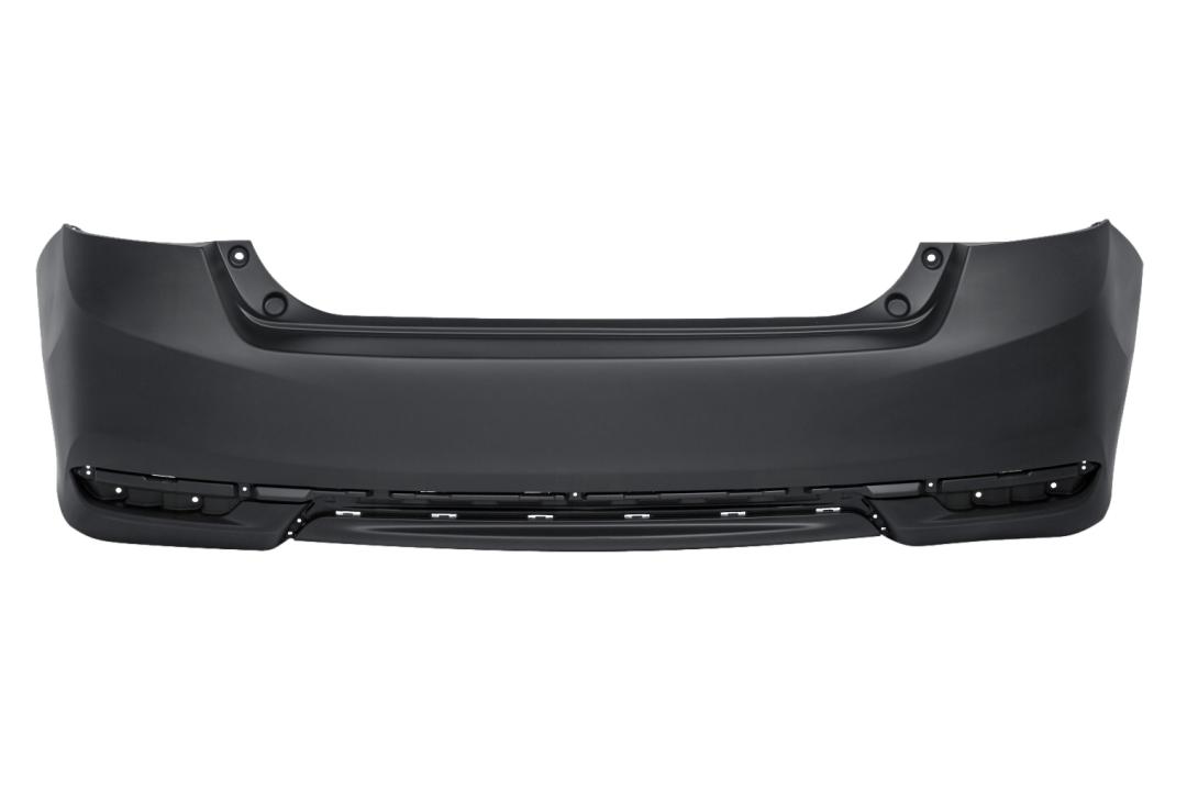 2017 Honda Accord Rear Bumper Painted (Hybrid)_ WITHOUT: Park Assist Sensor Holes04715T3WA50ZZ_ HO1100302