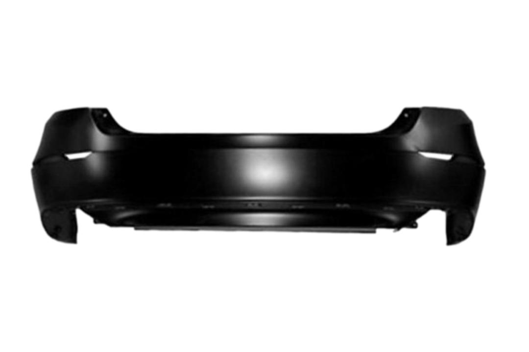 2018-2022 Honda Accord Rear Bumper Painted_(Sedan) WITHOUT: Chrome Moldings, Park Assist Sensor Holes_ 04715TVAA00ZZ_ HO1100311