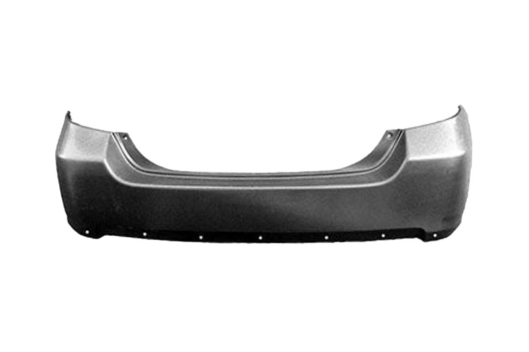 2007-2008 Honda Fit Rear Bumper Painted_WITH: Spoiler Holes_ 04715SLNA80ZZ_ HO1100239