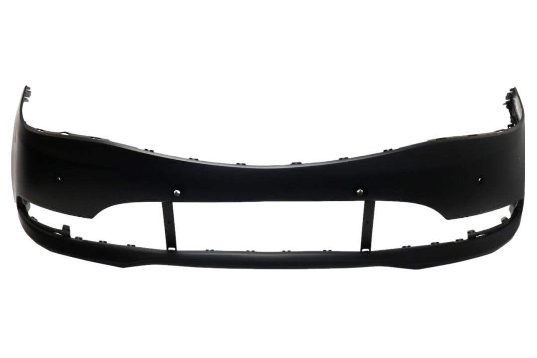 2015-2017 Chrysler 200 Front Bumper Painted_WITH: 6 Park Assist Sensor Holes, Code XH, Park Sense Front & Rear with Stop | WITHOUT: Auto Steering_5NH87TZZAD_CH1000A16
