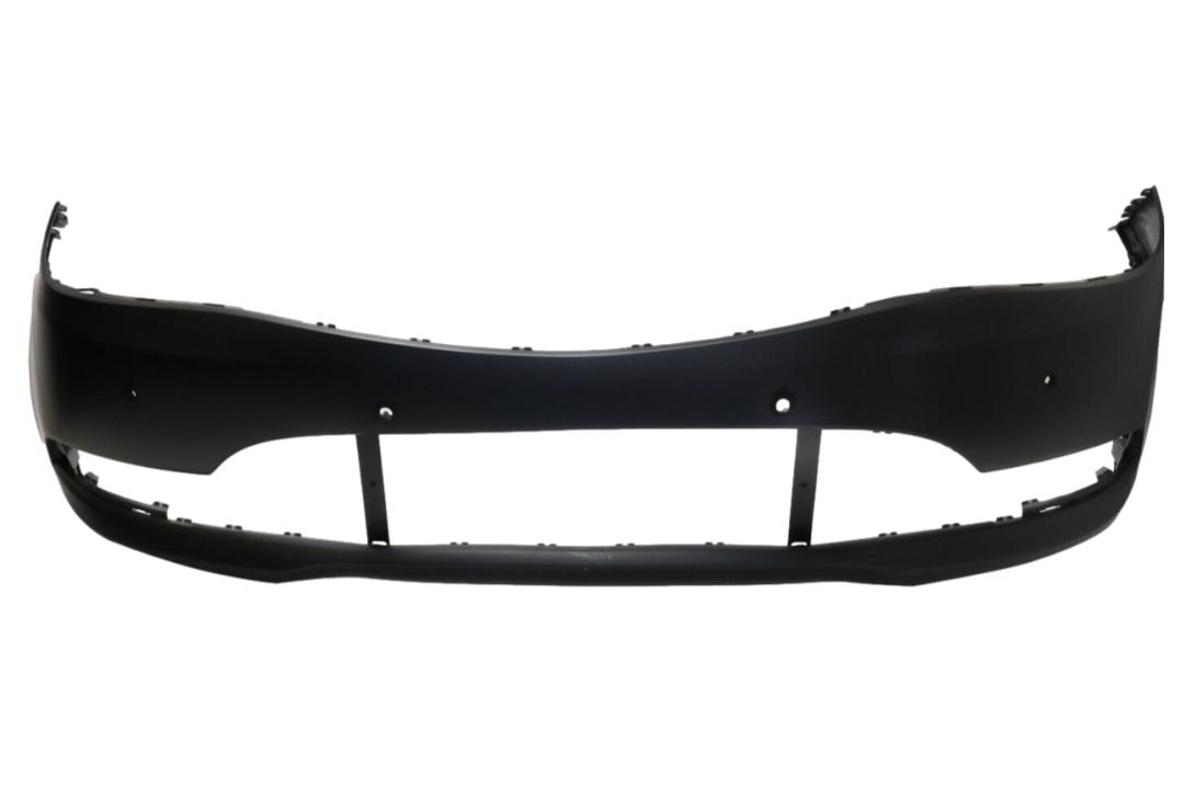 2015-2017 Chrysler 200 Front Bumper Painted_WITH: 6 Park Assist Sensor Holes, Auto Steering, Code XH5, Parallel &amp; Perpendicular Park Assist with Stop_ 5SH88TZZAC_ CH1000A17