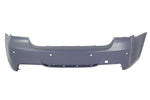 2007-2011 BMW 3-Series Rear Bumper Painted_(Sedan/Wagon) WITH: M-Package, Park Assist Sensor Holes_ 51128041139_ BM1100230
