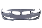 2012-2015 BMW 3-Series Front Bumper Painted_(Sedan/Wagon) WITH: Molding Holes, Head Light Washer Holes, 4 Parking Distance Control Holes, 2 Park Assist Sensor Holes, Side Camera Holes | WITHOUT: M-Package_ 51117293090_ BM1000267