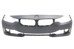 2012-2015 BMW 3-Series Front Bumper Painted_(Sedan/Wagon) WITH: Molding Holes | WITHOUT: M-Package, Head Light Washer Holes, Parking Distance Control Holes, Park Assist Sensor Holes, Side Camera Holes_ 51117293085_ BM1000274