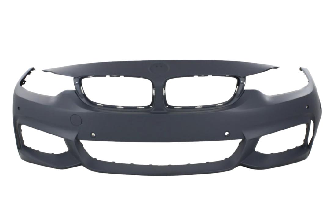 2014-2019 BMW 3-Series GT Front Bumper Painted_WITH: M-Package, Head Light Washer Holes, Parking Distance Control Holes, Park Assistant Holes, Surround View Camera Holes_ 51118061648_ BM1000433