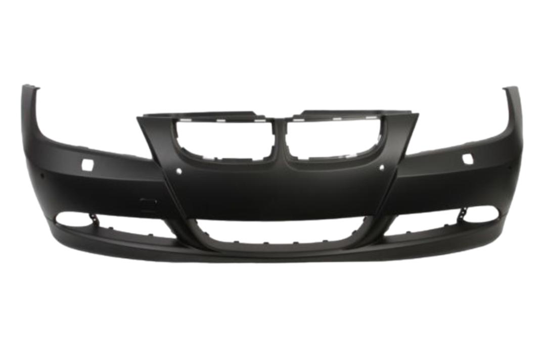 2006-2008 BMW 3-Series Front Bumper Painted (Aftermarket | Sedan/Wagon | WITH: Park Assist Sensor Holes)_ 51117170053_ BM1000177