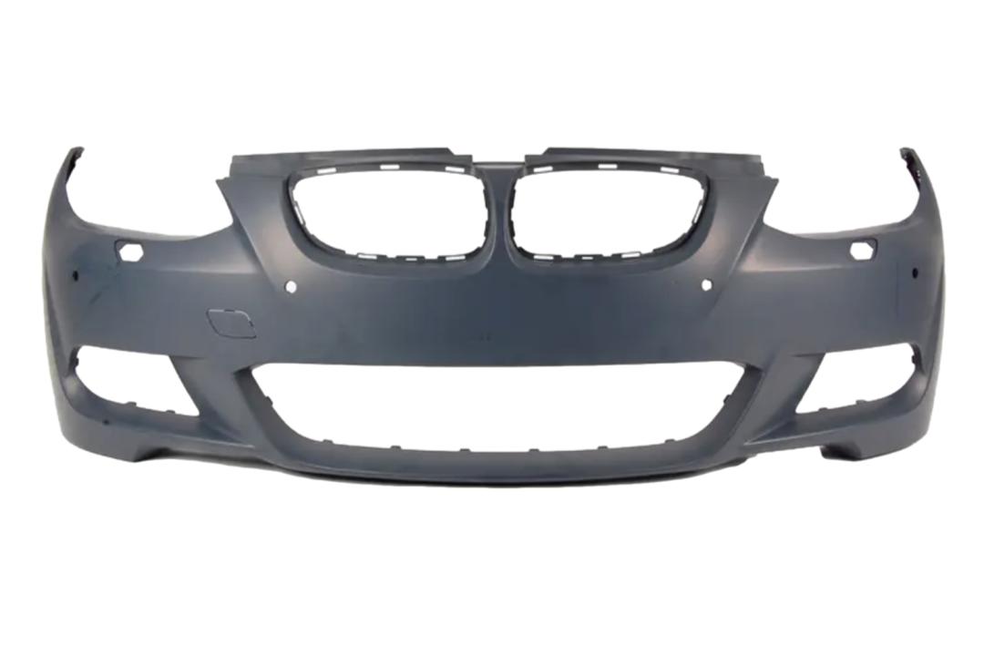 2007-2010 BMW 3-Series Front Bumper Painted_WITH: M-Package and Park Assist Sensor Holes_ 51118044660_ BM1000250