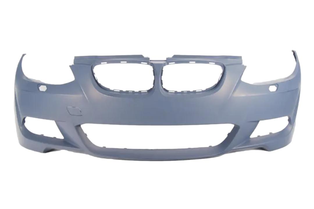 2007-2010 BMW 3-Series Front Bumper Painted_WITH: M-Package | WITHOUT: Park Assist Sensor Holes and Park Distance Control Holes_ 51118044661_ BM1000251