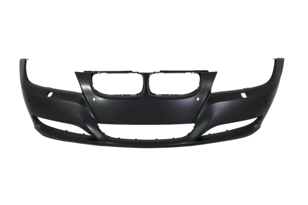 2009-2012 BMW 3-Series Front Bumper Painted_WITH: Park Assist Sensor Holes, Head Light Washer Holes, and Parking Distance Control Holes | WITHOUT: M-Package_ 51117226712_ BM1000209
