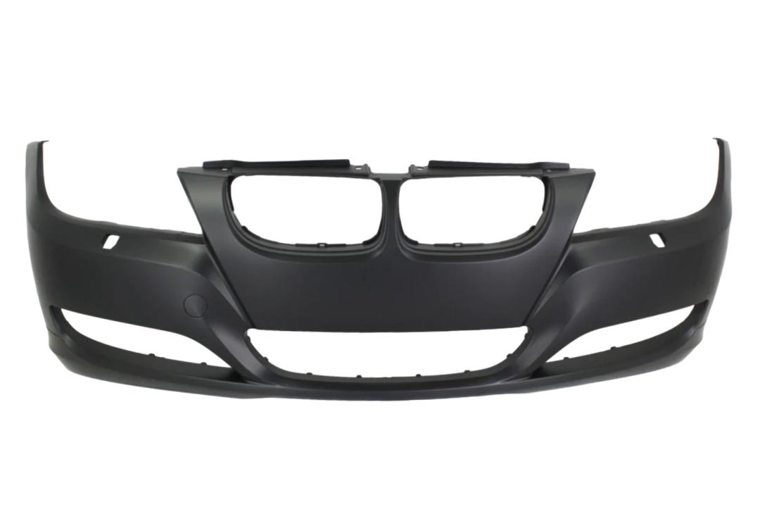 2009-2012 BMW 3-Series Front Bumper Painted_WITH: Head Light Washer Holes | WITHOUT: M-Package, Park Assist Sensor Holes and Parking Distance Control Holes_ 51117226711_ BM1000211