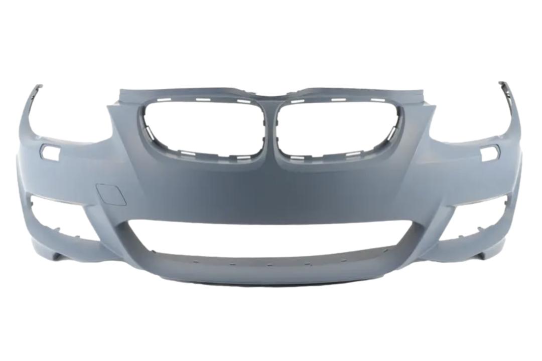 2011-2013 BMW 3-Series Front Bumper Painted_WITH: M-Package | WITHOUT: Parking Distance Control Holes, Park Assist Sensor Holes_ 51118035785_ BM1000246
