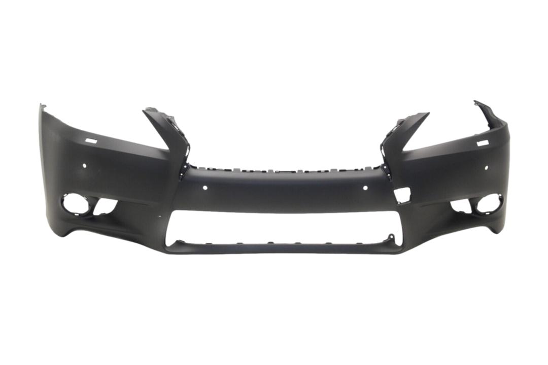 2014-2015 Lexus GS450H Front Bumper Painted_WITH: HL Washer Holes, Park Assist Sensor Holes | WITHOUT: F-Sport Package_ 521193A967_ LX1000282