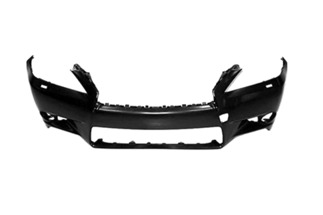 2014-2015 Lexus GS450H Front Bumper Painted_WITH: HL Washer Holes | WITHOUT: F-Sport Package, Park Assist Sensor Holes_ 521193A944_ LX1000295