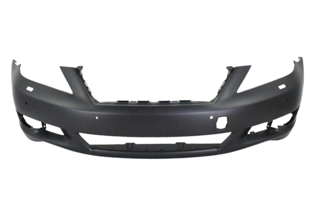 2010-2012 Lexus LS460 Front Bumper Painted_WITH: HL Washer Holes, Park Assist Sensor Hole | WITHOUT: Sport Package_ 521195A902_ LX1000203