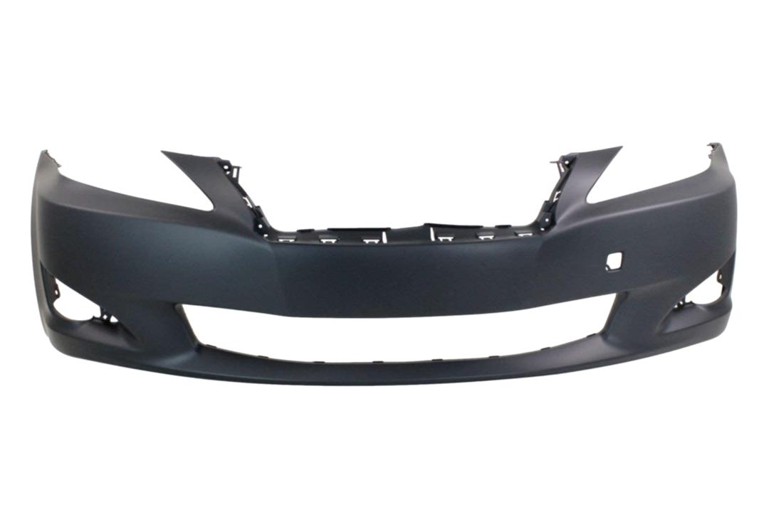 2009-2010 Lexus IS350 Front Bumper Painted_(Sedan) WITHOUT: HL Washer Holes, Park Assist Sensor Holes, Pre-Collision_ 5211953945_ LX1000188