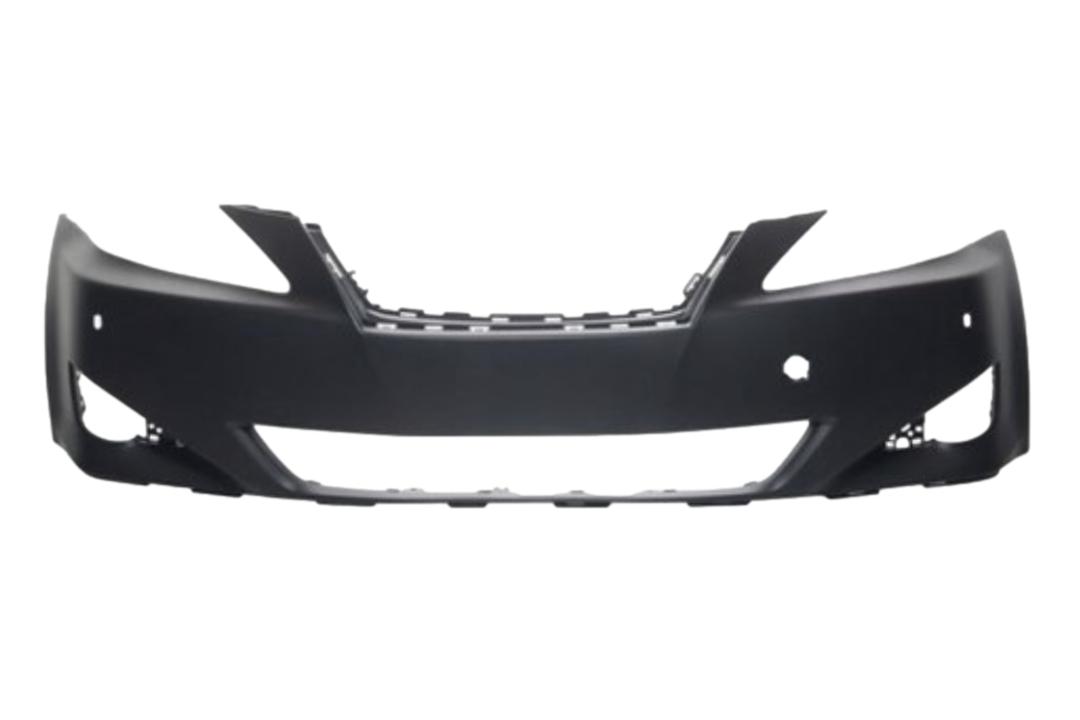 2006-2008 Lexus IS350 Front Bumper Painted_WITH Park Assist Sensor Holes; Pre-Collision | WITHOUT HL Washer Holes_ 5211953917_ LX1000161