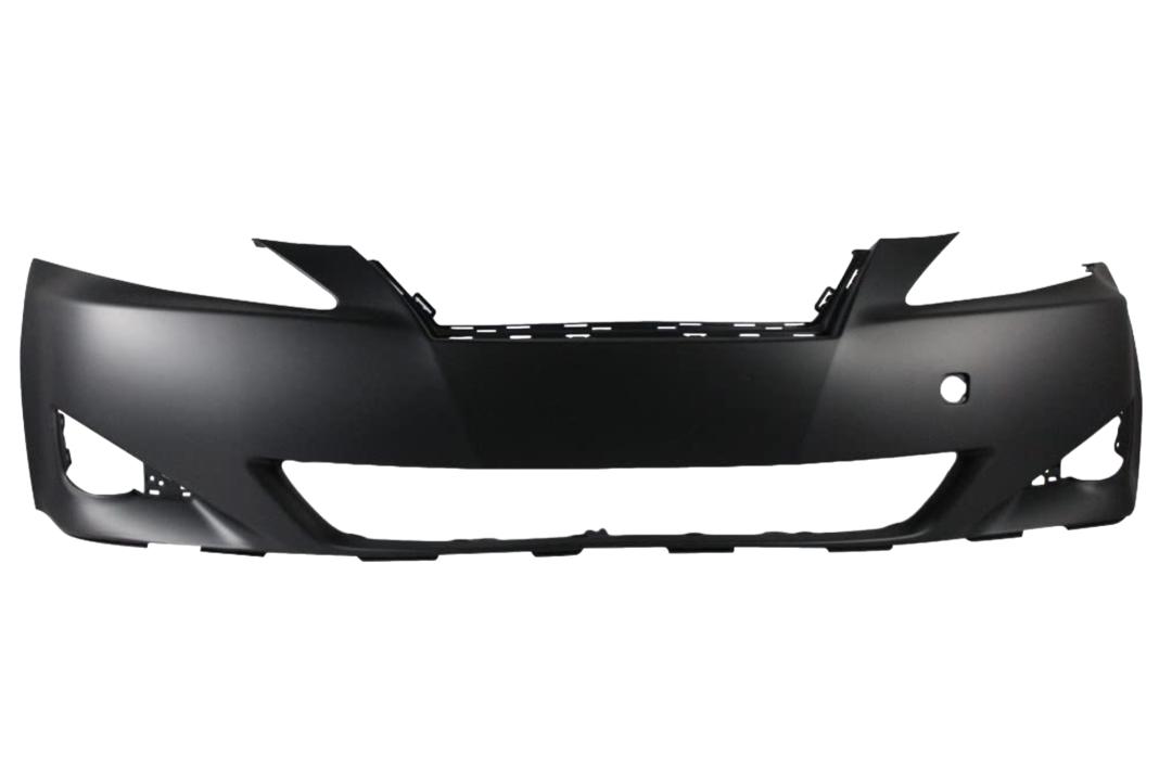 2006-2008 Lexus IS350 Front Bumper Painted_WITHOUT HL Washer Holes; Park Assist Sensor Holes; Pre-Collision_ 5211953925_ LX1000163