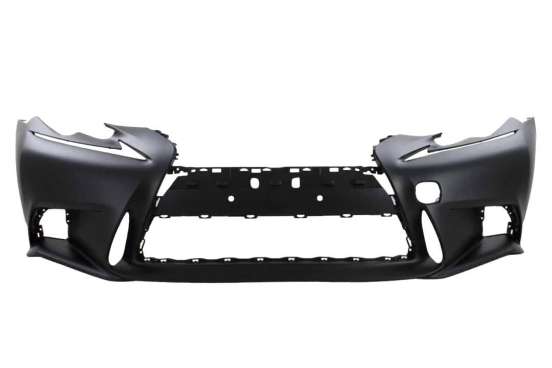 2014-2016 Lexus IS350 Front Bumper Painted_(Sedan) WITH: F-Sport Package | WITHOUT: HL Washer Holes (Except C)_ 521195E909_ LX1000261